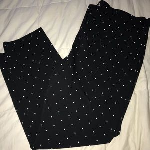 Polka dot pants